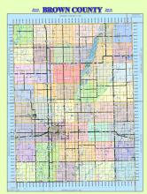 Map of Brown County No Info